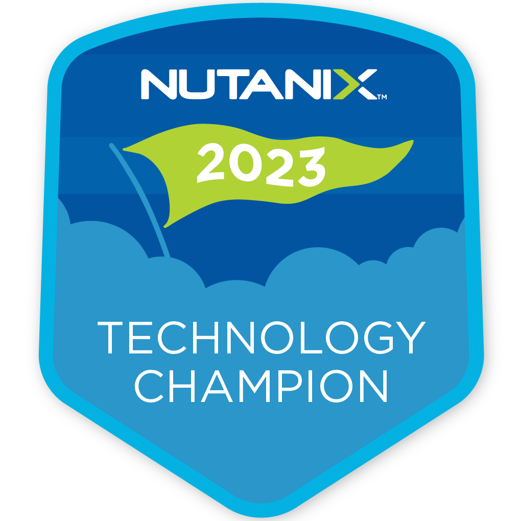 Nutanix Technology Champion 2023