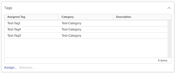 Tags from VMware vSphere to Nutanix Categories